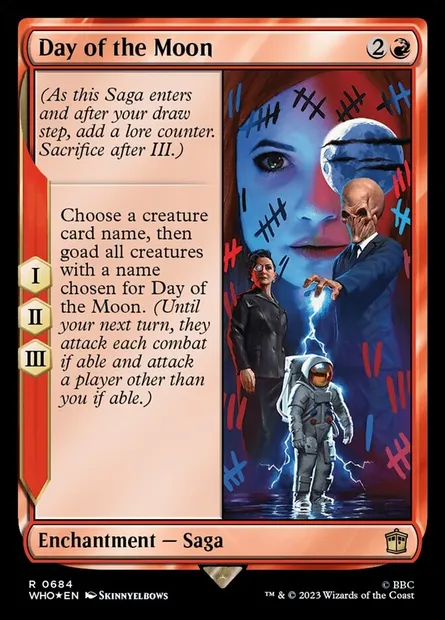 L'impossible astronaute, carte Magic WHO 684 — extension Doctor Who