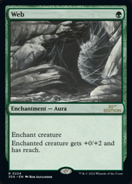 Web, Magic card 30A 224 — 30th Anniversary Edition set