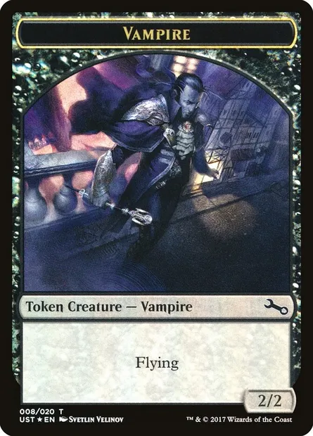 Vampire // Vampire, carte Magic TUST 8 — extension Unstable Tokens