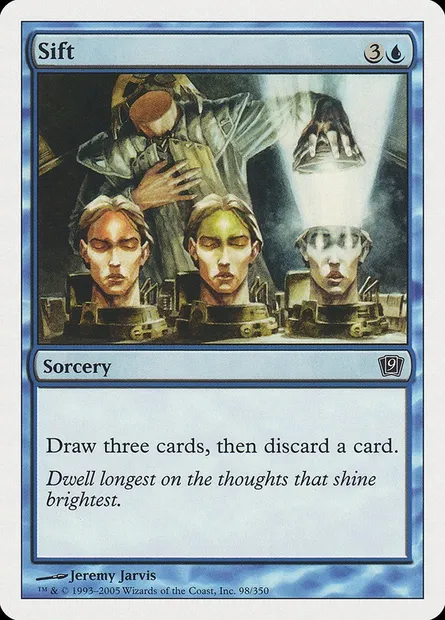 Sift, Magic card 9ED 98 — Ninth Edition set