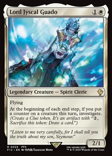 Lord Jyscal Guado, Magic card FIC 23 — Final Fantasy Commander set