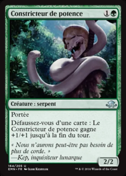 Constricteur de potence, carte Magic EMN 164 — extension La lune hermétique
