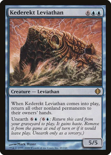 Kederekt Leviathan, Magic card ALA 48 — Shards of Alara set