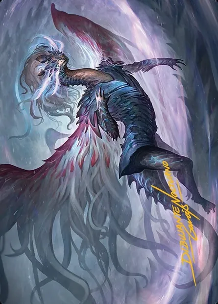 Shiko, Paragon of the Way // Shiko, Paragon of the Way, Magic card ATDM 37 — Tarkir: Dragonstorm Art Series set