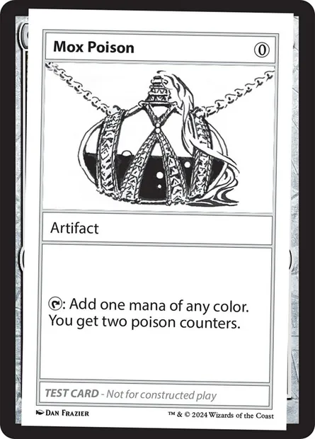Mox Poison, Magic card MB2 608 — Mystery Booster 2 set