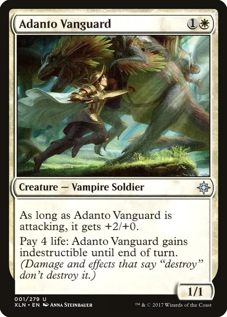 Adanto Vanguard, Magic card XLN 1 — Ixalan set