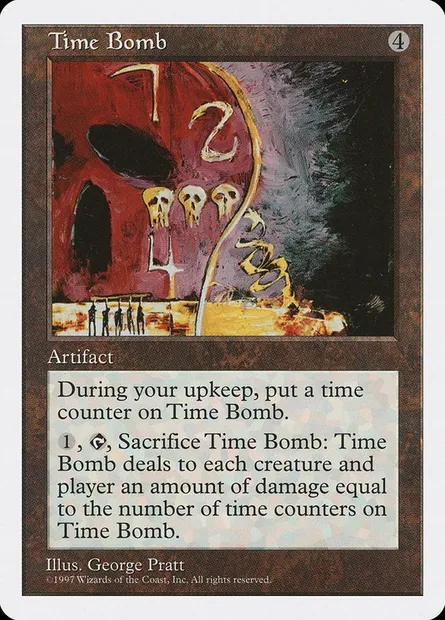 Time Bomb, Magic card 5ED 404 — Fifth Edition set
