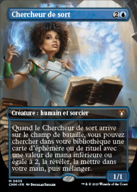 Chercheur de sort, carte Magic CMM 635 — extension Commander Masters