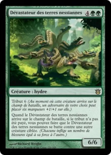 Dévastateur des terres nessiannes, carte Magic BNG 129 — extension Créations divines
