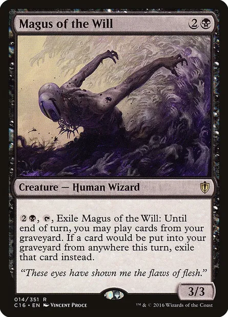 Magus of the Will, Magic card C16 14 — Commander 2016 set