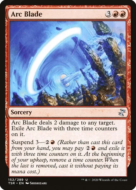 Arc Blade, Magic card TSR 152 — Time Spiral Remastered set