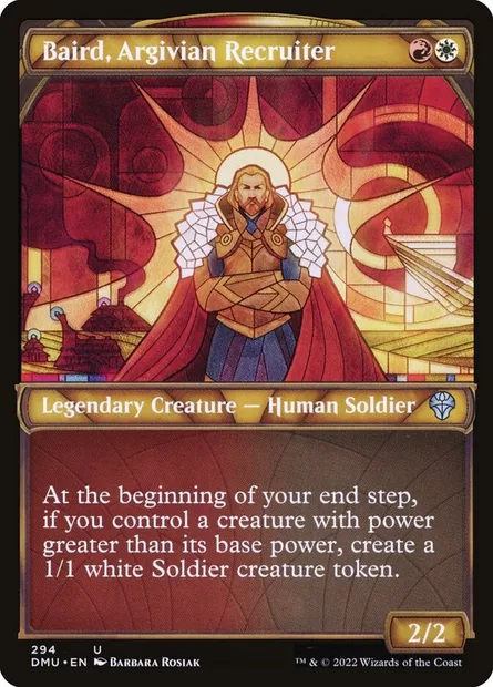 Baird, Argivian Recruiter, Magic card DMU 294 — Dominaria United set