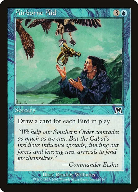 Aide aérienne, carte Magic ONS 62 — extension Carnage