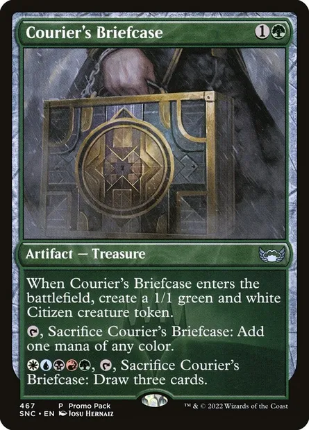 Courier's Briefcase, Magic card SNC 467 — Streets of New Capenna set