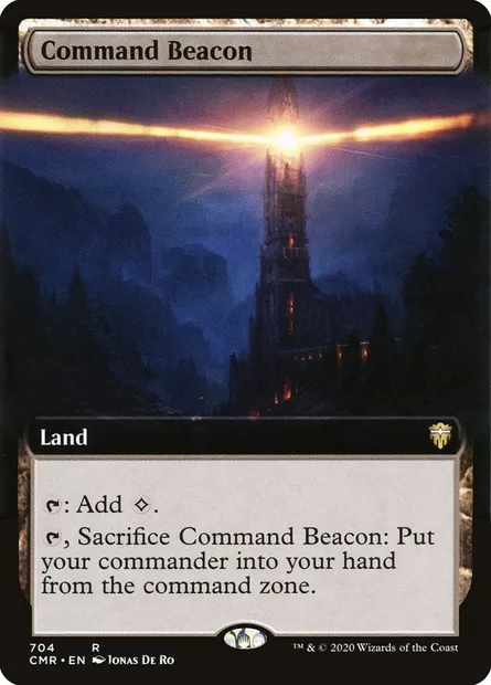 Command Beacon, Magic card CMR 704 — Commander Legends set