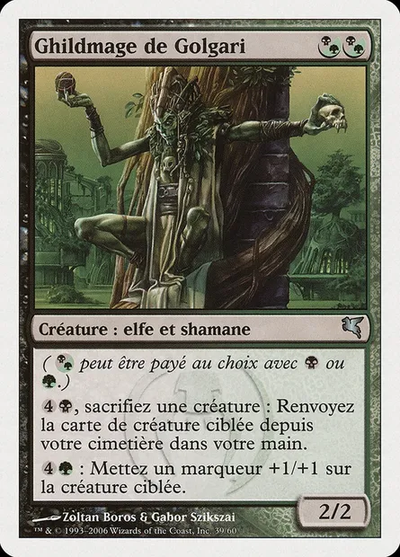 Golgari Guildmage, Magic card PSAL F39 — Salvat 2005 set
