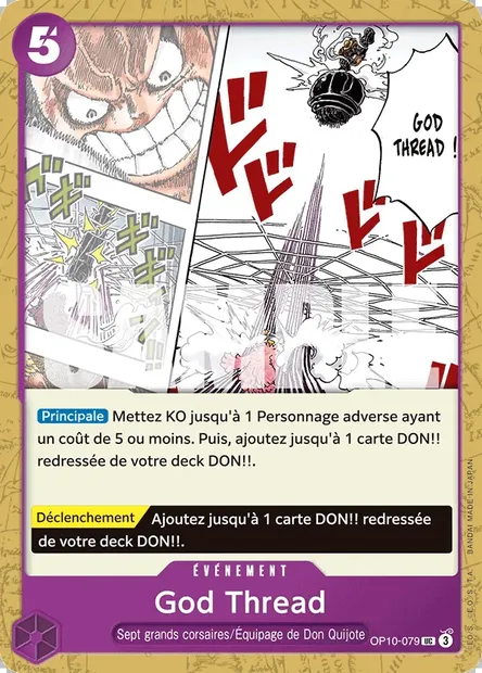 God Thread, carte One Piece OP10-079 — extension SANG ROYAL