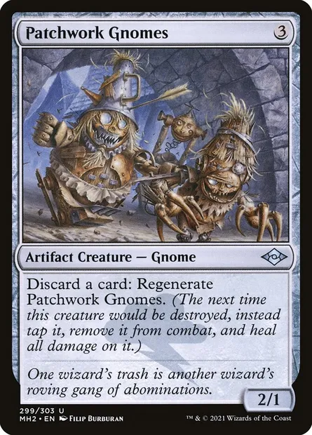 Patchwork Gnomes, Magic card MH2 299 — Modern Horizons 2 set