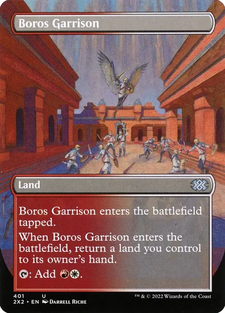 Boros Garrison, Magic card 2X2 401 — Double Masters 2022 set