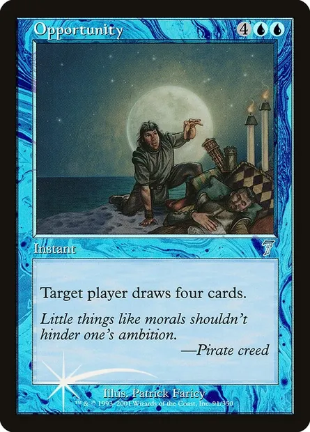 Opportunity, Magic card 7ED 91★ — Seventh Edition set