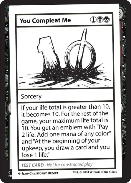 You Compleat Me, Magic card MB2 556 — Mystery Booster 2 set