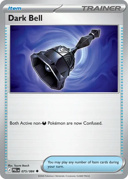 Dark Bell, Pokémon card PBL 075 — Pitch Black set