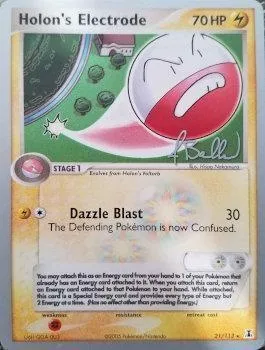 Electrode d'Holon, carte Pokémon WCD06 021 — extension World Championship Decks 2006