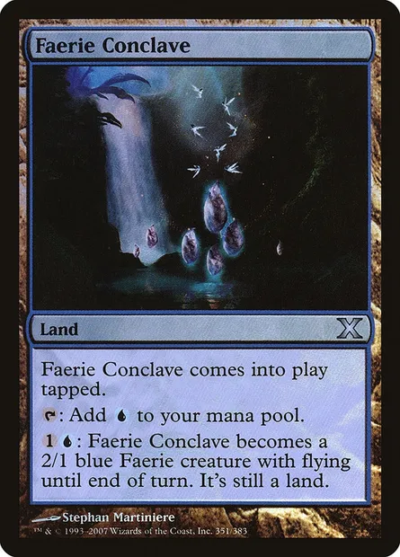 Faerie Conclave, Magic card 10E 351★ — Tenth Edition set