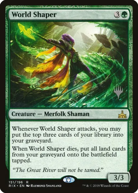 World Shaper, Magic card PRIX 151p — Rivals of Ixalan Promos set