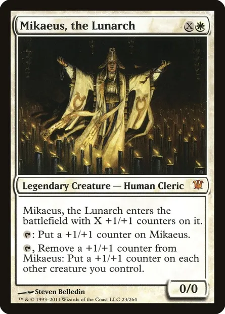 Mikaeus, the Lunarch, Magic card ISD 23 — Innistrad set
