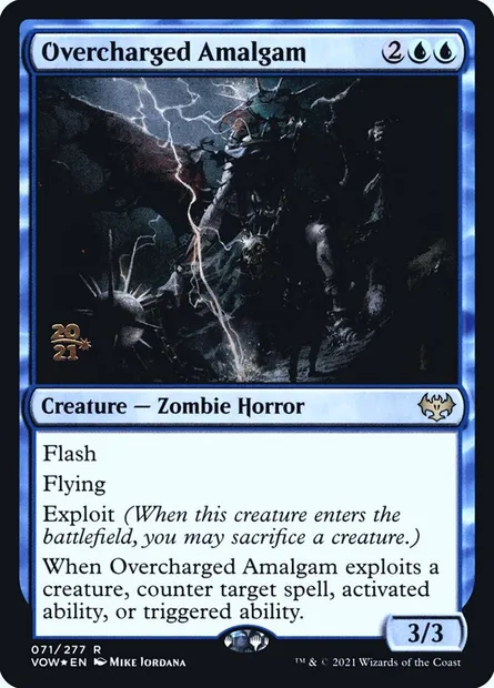 Amalgame surchargé, carte Magic PVOW 71s — extension Innistrad: Crimson Vow Promos
