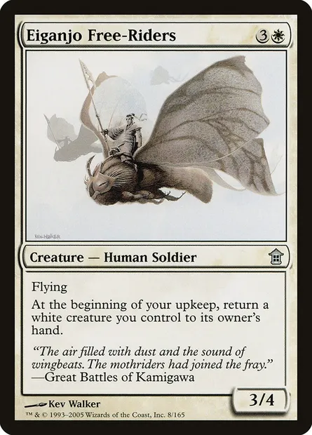 Eiganjo Free-Riders, Magic card SOK 8 — Saviors of Kamigawa set