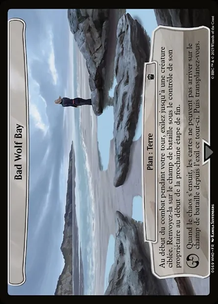 Bad Wolf Bay, carte Magic WHO 569 — extension Doctor Who