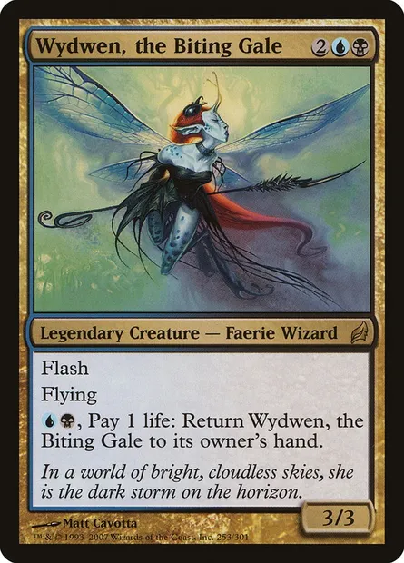 Wydwen, the Biting Gale, Magic card LRW 253 — Lorwyn set