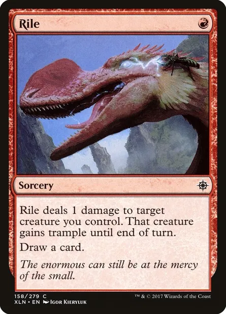 Rile, Magic card XLN 158 — Ixalan set