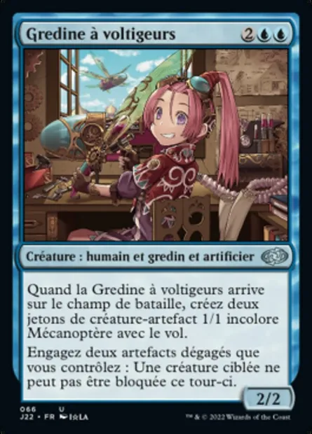 Gredine à voltigeurs, carte Magic J22 66 — extension Jumpstart 2022