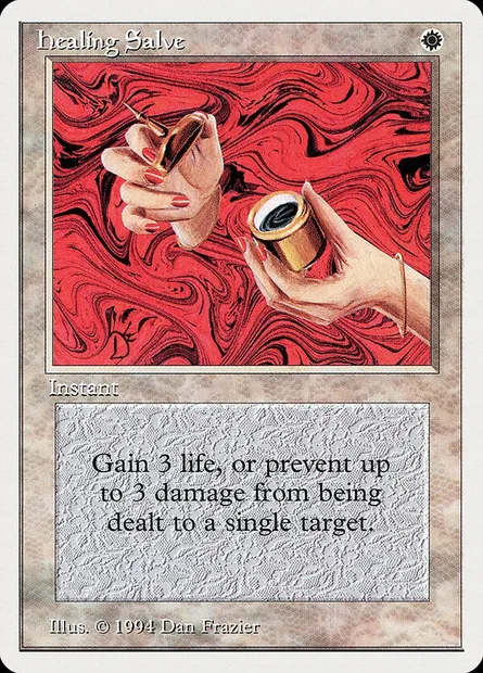 Healing Salve, Magic card SUM 22 — Summer Magic / Edgar set