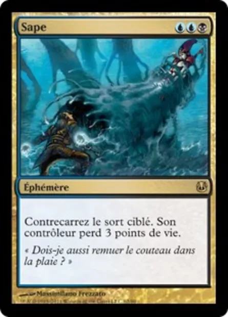 Sape, carte Magic DDH 62 — extension Duel Decks: Ajani vs. Nicol Bolas