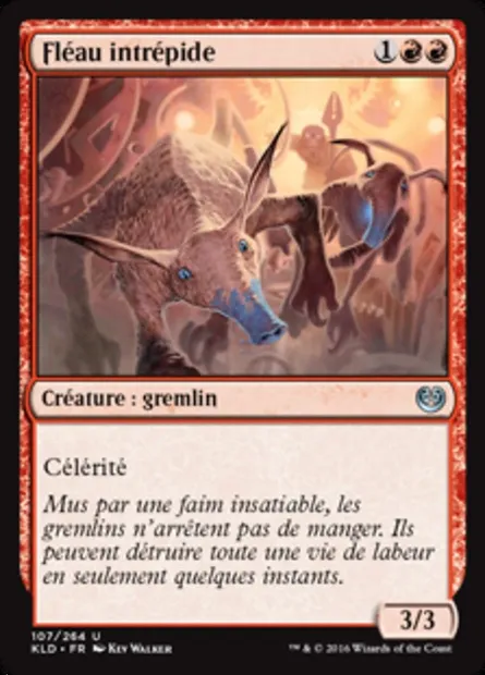 Fléau intrépide, carte Magic KLD 107 — extension Kaladesh