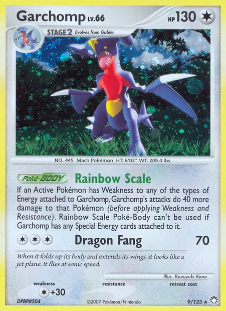 Carchacrok, carte Pokémon MT 9 — extension Trésors Mystérieux