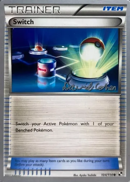 Échange, carte Pokémon WCD11 104 — extension World Championship Decks 2011
