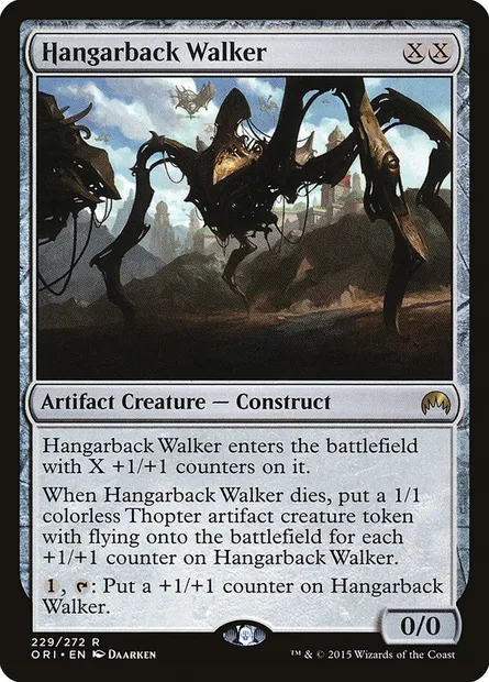 Hangarback Walker, Magic card ORI 229 — Magic Origins set