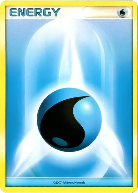 Énergie Eau, carte Pokémon LGP 2007-7 — extension League Promos