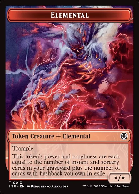 Elemental, Magic card TINR 13 — Innistrad Remastered Tokens set