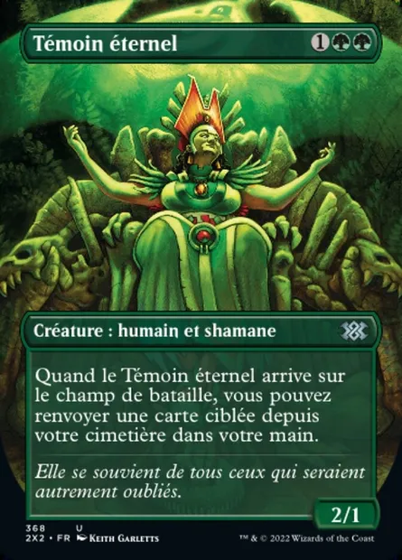 Témoin éternel, carte Magic 2X2 368 — extension Double Masters 2022
