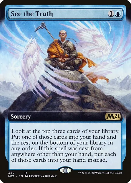 See the Truth, Magic card M21 352 — Core Set 2021 set