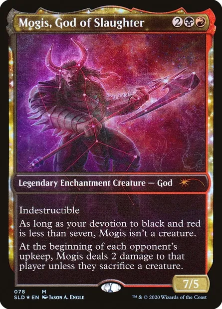 Mogis, God of Slaughter, Magic card SLD 78 — Secret Lair Drop set