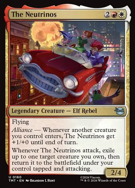 The Neutrinos, Magic card TMT 160 — Teenage Mutant Ninja Turtles set