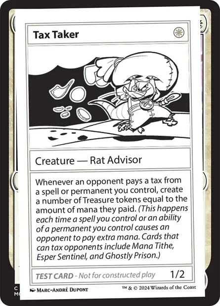 Tax Taker, carte Magic MB2 524 — extension Mystery Booster 2