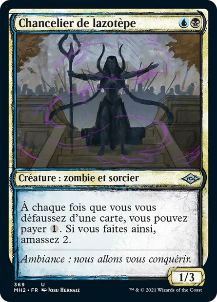 Chancelier de lazotèpe, carte Magic MH2 369 — extension Horizons du Modern 2